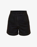 Noir Denim Shorts