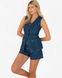 Bluette Denim Shorts